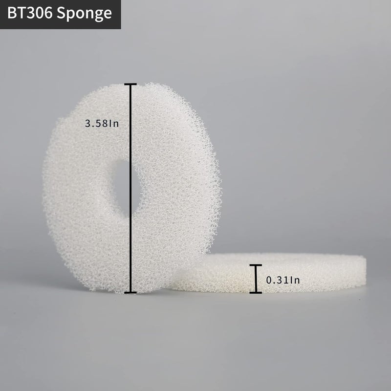 UPETTOOLS Aquarium Bio-Sponge Filter Sponge (BT306 Replacement Sponge) - 3 PCS - Image 2